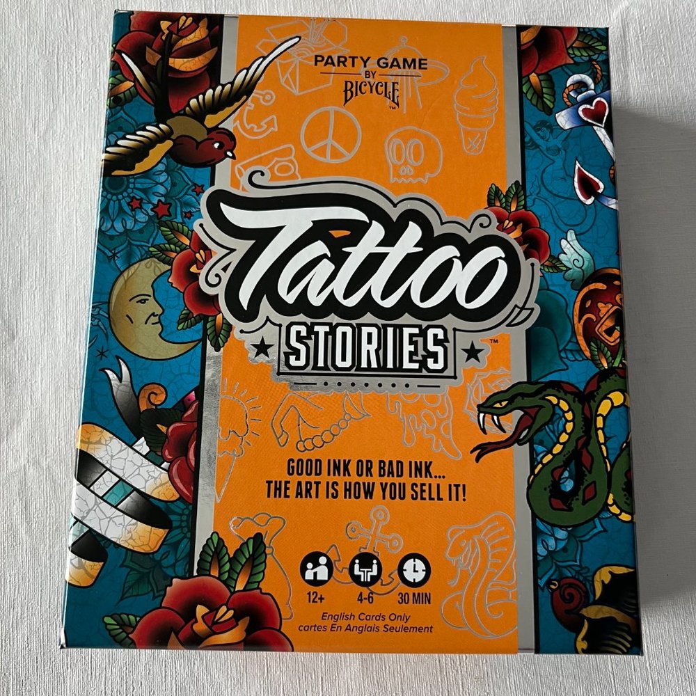 Tattoo Stories Board Game by Bicycle